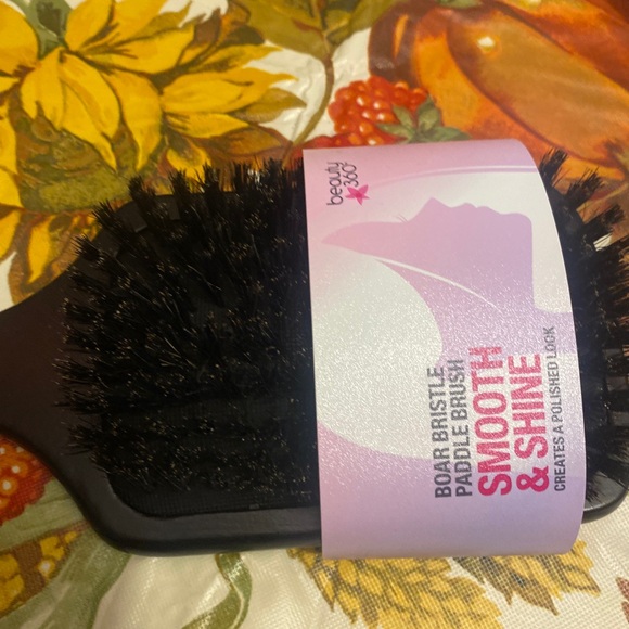 CVS Boar Bristle Brush Smooth & Shine NEW-10” L/Bristle Is 5” - Picture 3 of 6